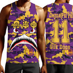 AmericansPower Clothing - Omega Psi Phi Full Camo Shark Tank Top A7 | AmericansPower