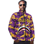 AmericansPower Clothing - Omega Psi Phi Full Camo Shark Padded Jacket A7 | AmericansPower