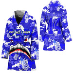 AmericansPower Clothing - Phi Beta Sigma Full Camo Shark Bath Robe A7 | AmericansPower