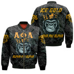 AmericansPower Clothing - Alpha Phi Alpha Ape Zip Bomber Jacket A7 | AmericansPower