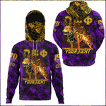 AmericansPower Clothing - (Custom) Omega Psi Phi Dog Hoodie Gaiter A7 | AmericansPower