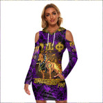 AmericansPower Clothing - Omega Psi Phi Dog  Women's Tight Dress A7 | AmericansPower