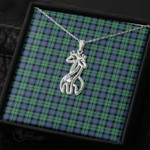 1stScotland Jewelry - Rose Hunting Ancient Graceful Love Giraffe Necklace A7 | 1stScotland