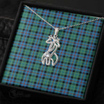 1stScotland Jewelry - Campbell Of Cawdor Ancient Graceful Love Giraffe Necklace A7 | 1stScotland