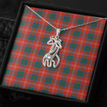 1stScotland Jewelry - Chisholm Ancient Graceful Love Giraffe Necklace A7 | 1stScotland
