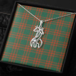 1stScotland Jewelry - Menzies Green Ancient Graceful Love Giraffe Necklace A7 | 1stScotland