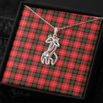 1stScotland Jewelry - Nesbitt Modern Graceful Love Giraffe Necklace A7 | 1stScotland