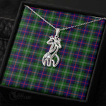 1stScotland Jewelry - Sutherland Modern Graceful Love Giraffe Necklace A7 | 1stScotland