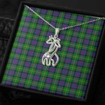 1stScotland Jewelry - Tait Modern Graceful Love Giraffe Necklace A7 | 1stScotland