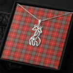 1stScotland Jewelry - Fraser Weathered Graceful Love Giraffe Necklace A7 | 1stScotland