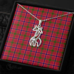 1stScotland Jewelry - Macrae Modern Graceful Love Giraffe Necklace A7 | 1stScotland