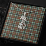 1stScotland Jewelry - Thomson Hunting Modern Graceful Love Giraffe Necklace A7 | 1stScotland