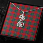 1stScotland Jewelry - Macphail Clan Graceful Love Giraffe Necklace A7 | 1stScotland