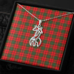1stScotland Jewelry - Macaulay Modern Graceful Love Giraffe Necklace A7 | 1stScotland