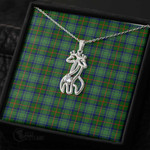 1stScotland Jewelry - Cranstoun Graceful Love Giraffe Necklace A7 | 1stScotland