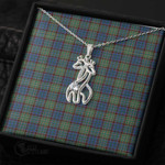 1stScotland Jewelry - Nicolson Hunting Ancient Graceful Love Giraffe Necklace A7 | 1stScotland