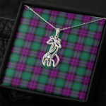 1stScotland Jewelry - Macarthur _ Milton Graceful Love Giraffe Necklace A7 | 1stScotland