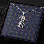 1stScotland Jewelry - Agnew Modern Graceful Love Giraffe Necklace A7 | 1stScotland
