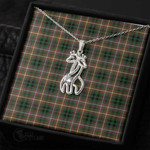 1stScotland Jewelry - Buchanan Hunting Graceful Love Giraffe Necklace A7 | 1stScotland