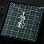 1stScotland Jewelry - Baillie Modern Graceful Love Giraffe Necklace A7 | 1stScotland