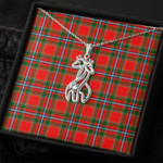 1stScotland Jewelry - Drummond Of Perth Graceful Love Giraffe Necklace A7 | 1stScotland