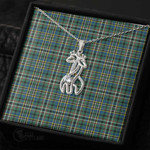 1stScotland Jewelry - Scott Green Ancient Graceful Love Giraffe Necklace A7 | 1stScotland