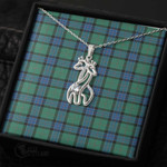 1stScotland Jewelry - Sinclair Hunting Ancient Graceful Love Giraffe Necklace A7 | 1stScotland