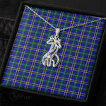 1stScotland Jewelry - Weir Modern Graceful Love Giraffe Necklace A7 | 1stScotland