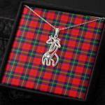 1stScotland Jewelry - Ruthven Modern Graceful Love Giraffe Necklace A7 | 1stScotland
