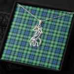 1stScotland Jewelry - Graham Of Montrose Ancient Graceful Love Giraffe Necklace A7 | 1stScotland