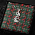 1stScotland Jewelry - Macdiarmid Modern Graceful Love Giraffe Necklace A7 | 1stScotland