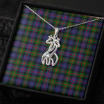1stScotland Jewelry - Murray Of Atholl Modern Graceful Love Giraffe Necklace A7 | 1stScotland