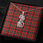 1stScotland Jewelry - Innes Modern Graceful Love Giraffe Necklace A7 | 1stScotland