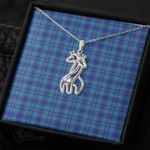1stScotland Jewelry - Mercer Modern Graceful Love Giraffe Necklace A7 | 1stScotland