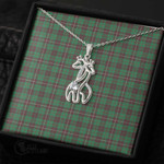 1stScotland Jewelry - Mackinnon Hunting Ancient Graceful Love Giraffe Necklace A7 | 1stScotland