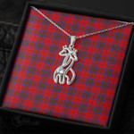 1stScotland Jewelry - Leslie Modern Graceful Love Giraffe Necklace A7 | 1stScotland