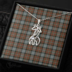 1stScotland Jewelry - Fergusson Weathered Graceful Love Giraffe Necklace A7 | 1stScotland
