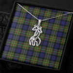 1stScotland Jewelry - Maclaren Modern Graceful Love Giraffe Necklace A7 | 1stScotland