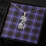 1stScotland Jewelry - Dunlop Modern Graceful Love Giraffe Necklace A7 | 1stScotland