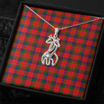 1stScotland Jewelry - Nicolson Modern Graceful Love Giraffe Necklace A7 | 1stScotland