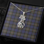 1stScotland Jewelry - Fletcher Of Dunans Graceful Love Giraffe Necklace A7 | 1stScotland