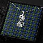 1stScotland Jewelry - Smith Modern Graceful Love Giraffe Necklace A7 | 1stScotland