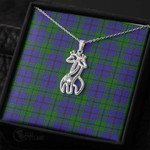 1stScotland Jewelry - Strachan Graceful Love Giraffe Necklace A7 | 1stScotland