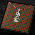 1stScotland Jewelry - Nithsdale District Graceful Love Giraffe Necklace A7 | 1stScotland