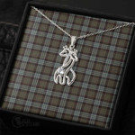 1stScotland Jewelry - Stewart Old Weathered Graceful Love Giraffe Necklace A7 | 1stScotland