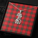 1stScotland Jewelry - Seton Modern Graceful Love Giraffe Necklace A7 | 1stScotland