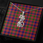 1stScotland Jewelry - Macintyre Modern Graceful Love Giraffe Necklace A7 | 1stScotland
