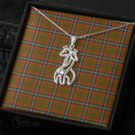 1stScotland Jewelry - Seton Hunting Modern Graceful Love Giraffe Necklace A7 | 1stScotland