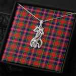 1stScotland Jewelry - Macpherson Modern Graceful Love Giraffe Necklace A7 | 1stScotland