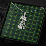 1stScotland Jewelry - Macarthur Modern Graceful Love Giraffe Necklace A7 | 1stScotland